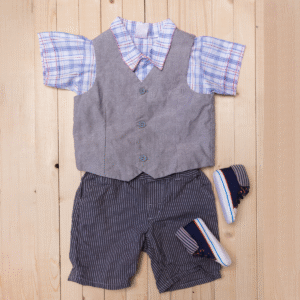 Boys’ Formal 4-Piece Summer Outfit Set