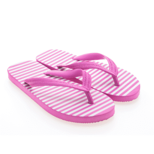 Women’s Pink & White Flip-Flops